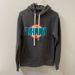 Miami dolphins Ohana hoodie gray small